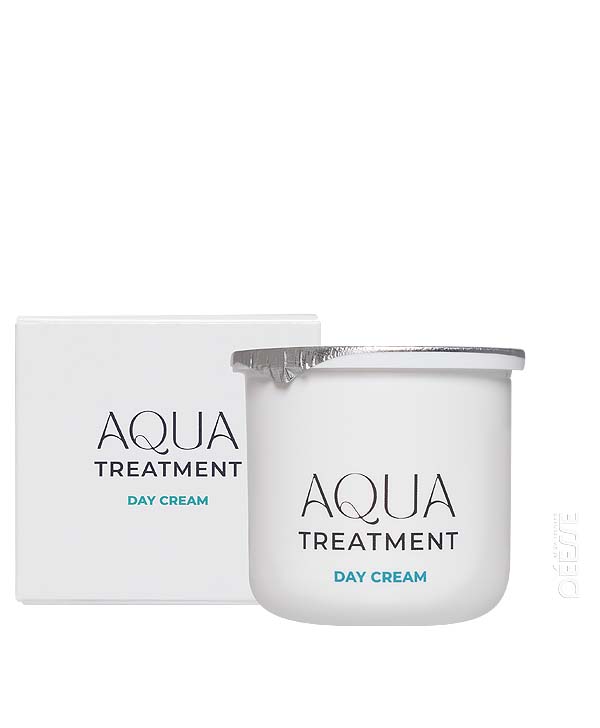 Aqua Treatment Tagescreme, die die jugendliche Schönheit der Haut für eine lange Zeit bewahrt