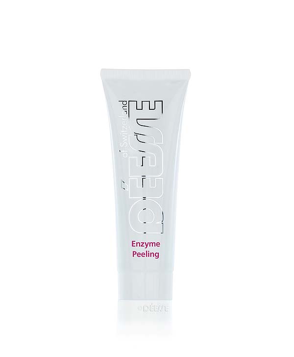 Enzymatic peeling removes dead skin cells and excess sebum