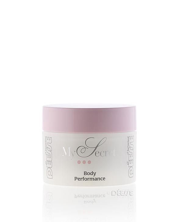  The My Secret body butter leaves the skin feeling wonderfully soft and supple