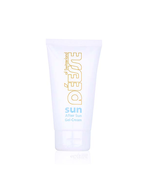  After Sun Gel Cream nourishes the skin after sunbathing