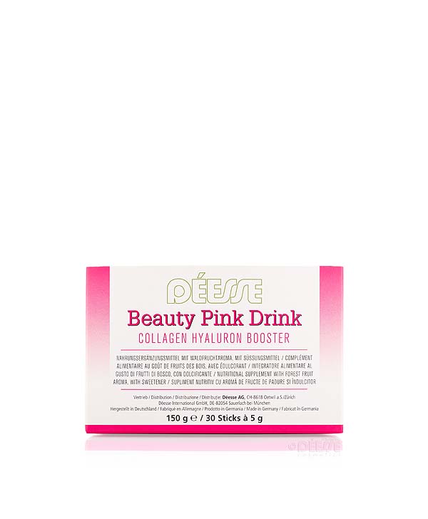 Der Beauty Pink Drink schmeckt lecker nach Waldfrucht