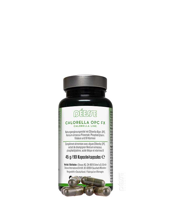 Chlorella OPC FX enthält Hericium